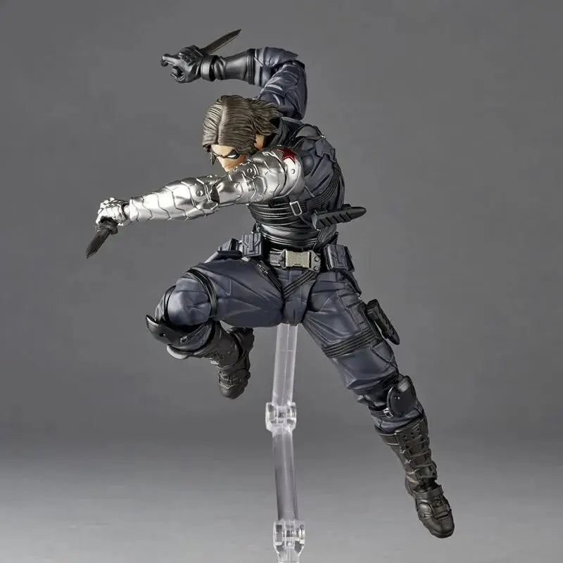 Nueva tecnología de rueda de caballero Killer Moonlight, conjunto de caja colgante de modelo móvil con articulación de soldado de invierno, regalo de decoración de escritorio hecho a mano