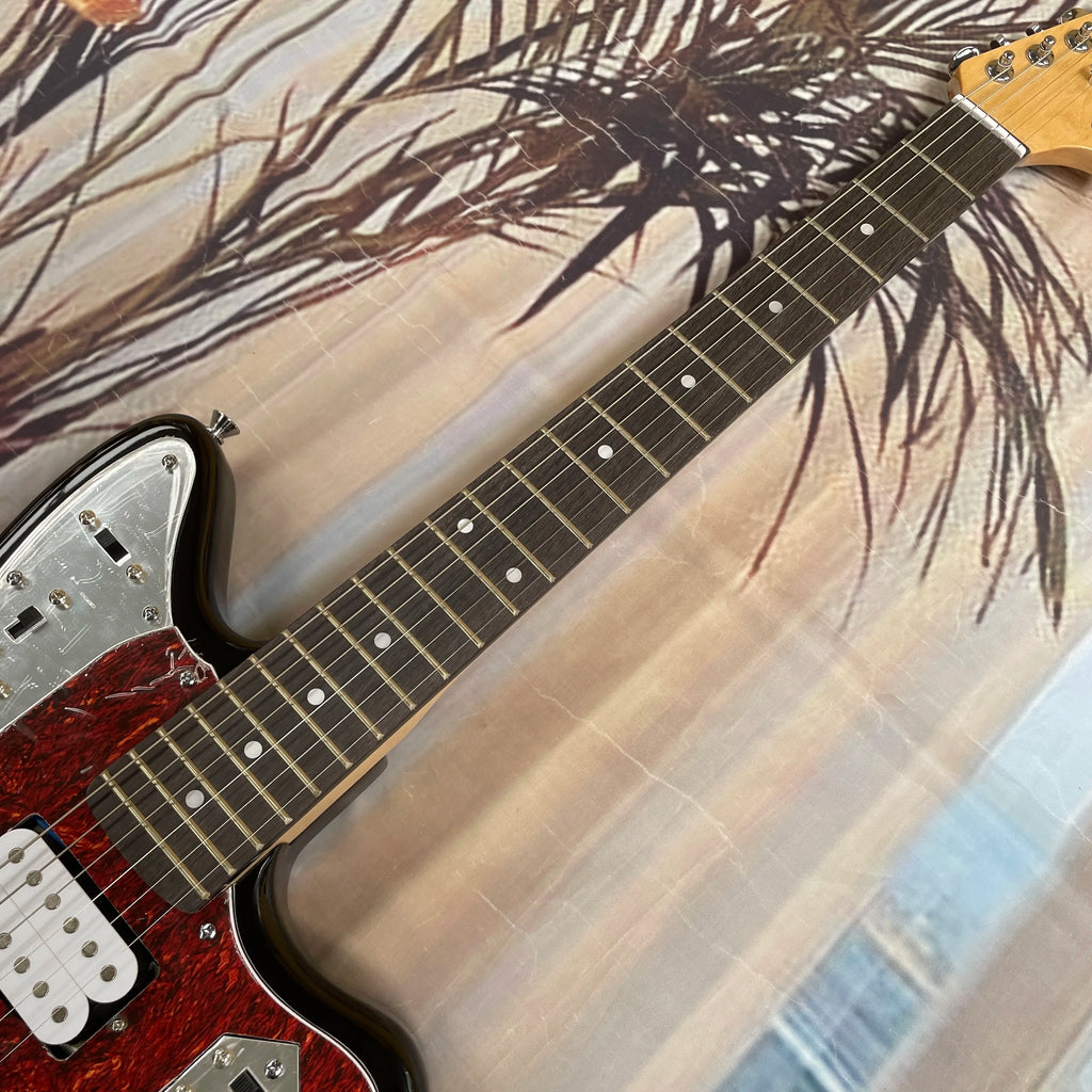 Guitarra Eléctrica Modelo Classic Sunset, con Pickguard Vintage y Circuito de Control Independiente, Guitarra de Rock Vintage