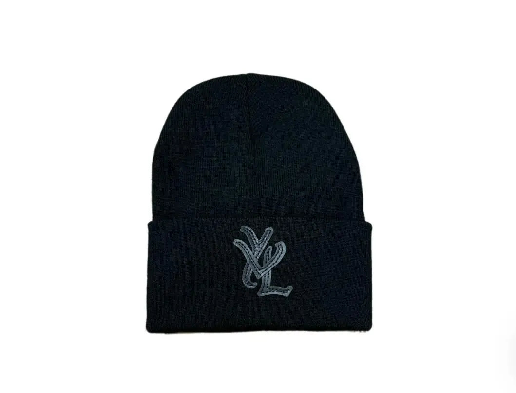 2026 Playboi Carti YVL Gorro de punto con inserciones de cuero y hilo, gorro para el frío MZ290