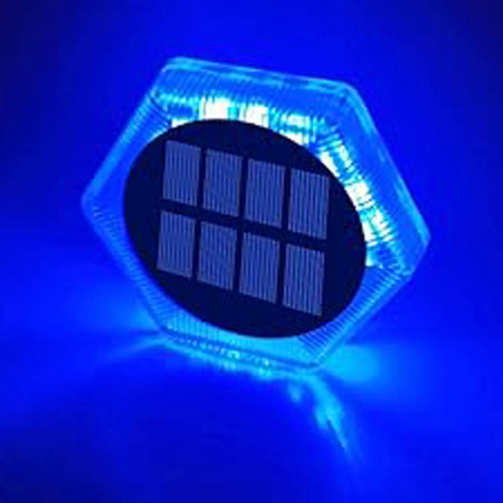 Luces LED solares para cubierta de exterior IP68, iluminación impermeable para jardín, iluminación de paso, encendido/apagado automático, escaleras, Patio, camino, valla, lámpara de pared