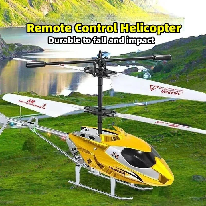 Helicóptero RC de 3,5 canales XK913 iluminado resistente a caídas juguete volador para niños regalo de Control remoto amigable para principiantes para niños mayores de 6 años