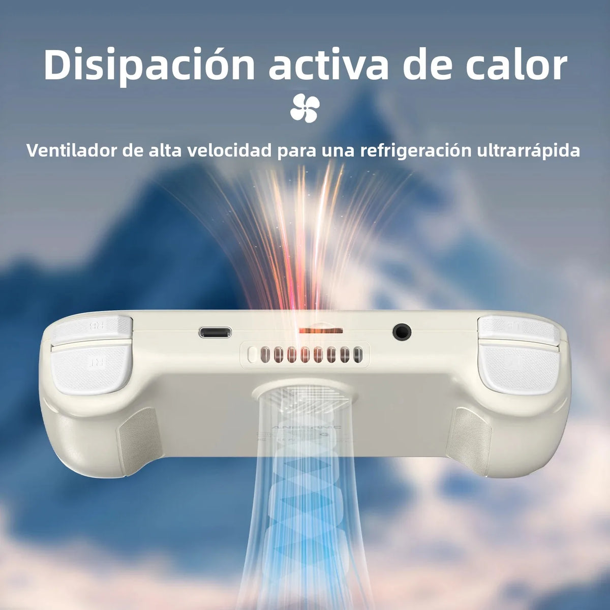 Consola de Juegos Retro Portátil Anbernic RG Cube, 64 bits, Android 13, Unisoc T820, Pantalla IPS de 3.95 Pulgadas, Joystick Hall, Efecto de Iluminación RGB