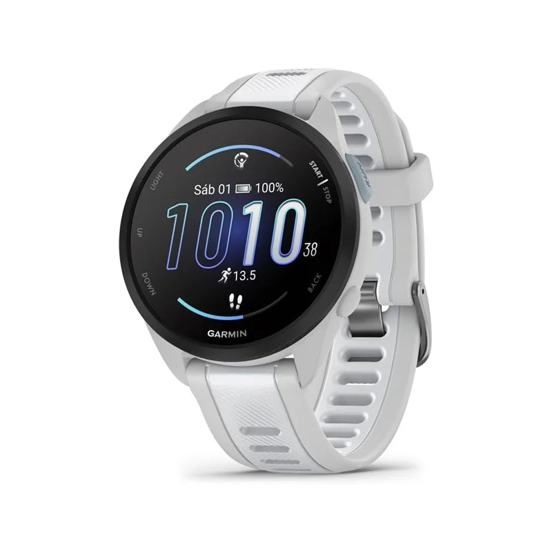 Reloj deportivo inteligente Garmin Forerunner 165 estilo básico, pantalla AMOLED de 1,2 pulgadas, GPS, compatible con múltiples idiomas