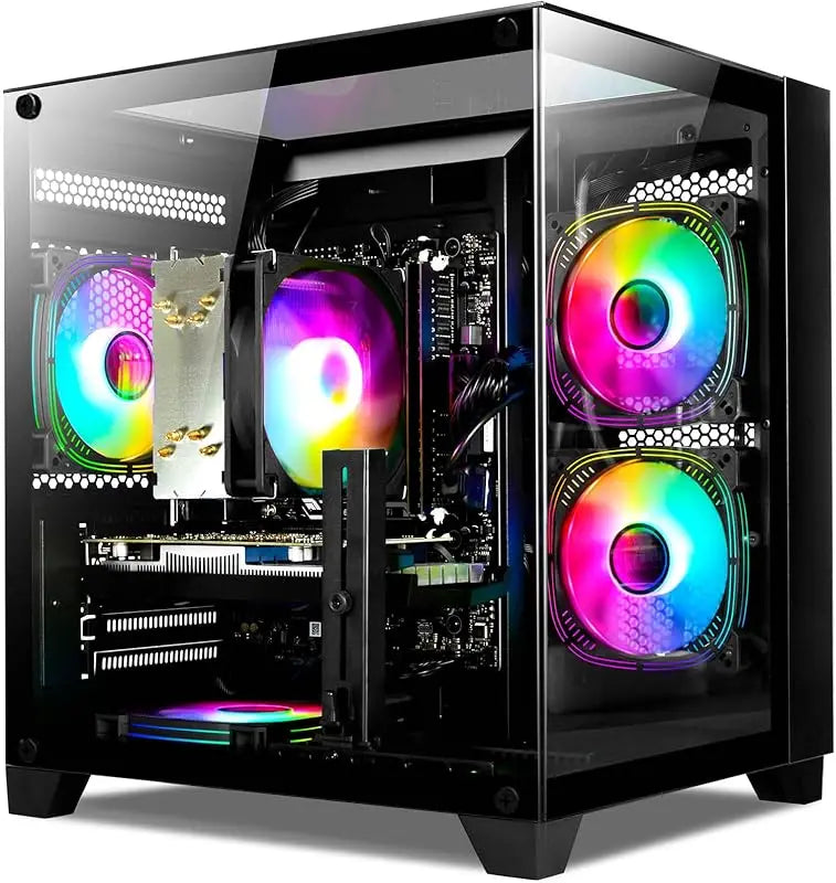 Computadora de escritorio I7-14700KF de 6 núcleos a 2.5GHz, RTX 4070 de 12G, 32G de RAM DDR5, SSD NVME de 1TB, PC para juegos preensamblada.