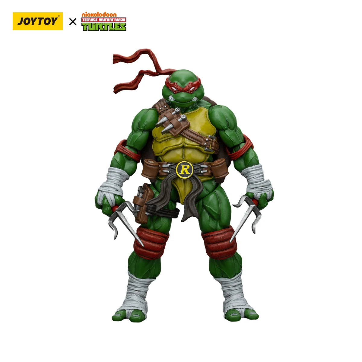 [EN STOCK][Disponible en Asia]JOYTOY TMNT Figuras de acción 1/18 Michelangelo Donatello Leonardo Raphael Figuras de anime Juguetes Modelo