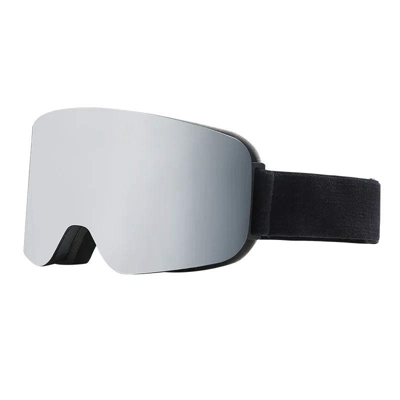 Gafas grandes de esquí y Snowboard para hombre y mujer, gafas de esquí, máscara UV 400, protección contra la nieve, gafas para adultos, doble antiniebla cilíndricas
