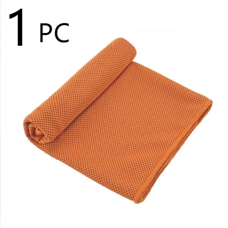 Toalla refrescante de microfibra de alivio instantáneo, toallas frescas, envoltura para el cuello, trapos fríos para deportes, Fitness, Camping, ciclismo y senderismo