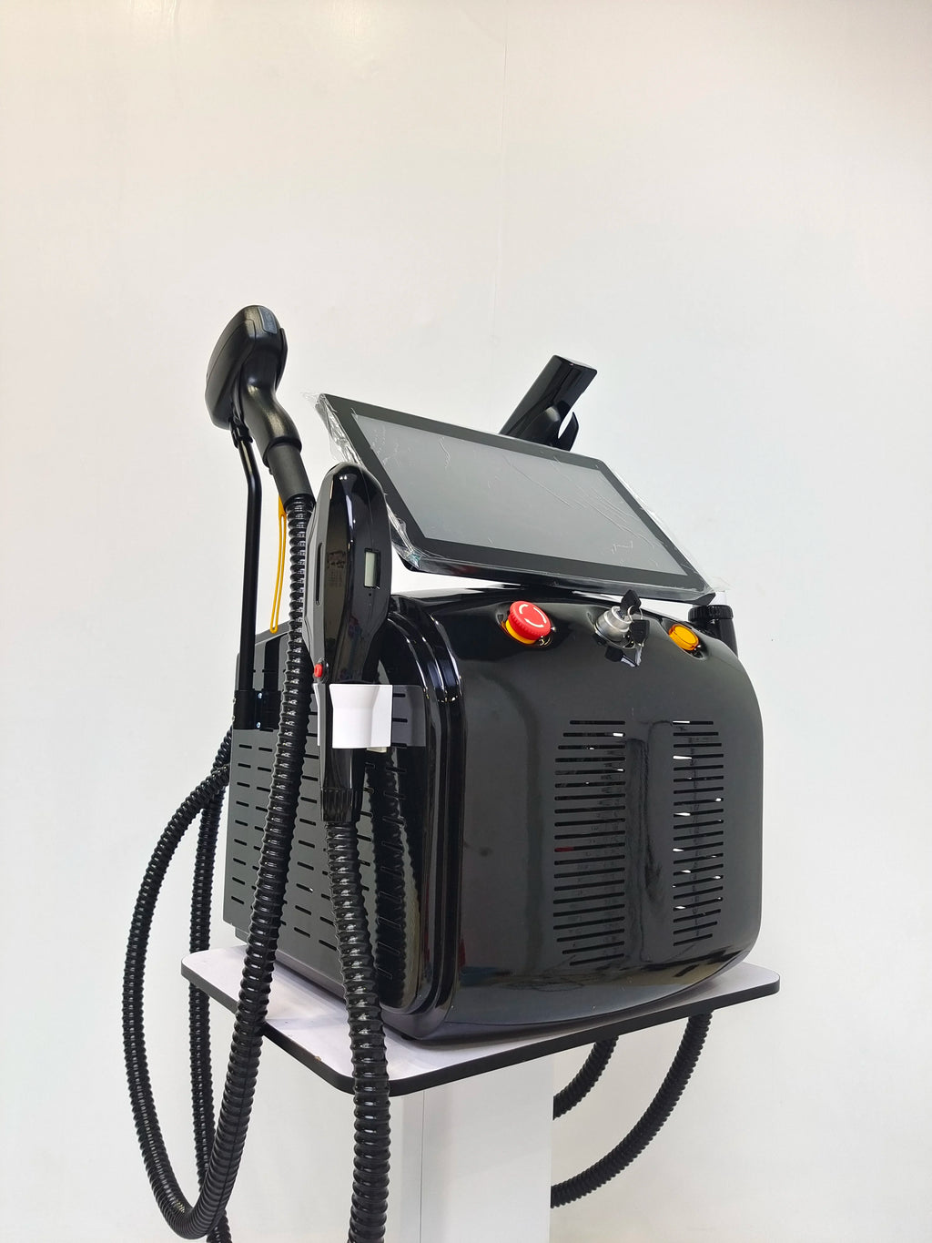 Depilación Láser de Diodo 4 en 1, Compresa de Hielo Indolora, Eliminación de Tatuajes con Picosegundos, Sistema de Enfriamiento Multifunción, RF4000W