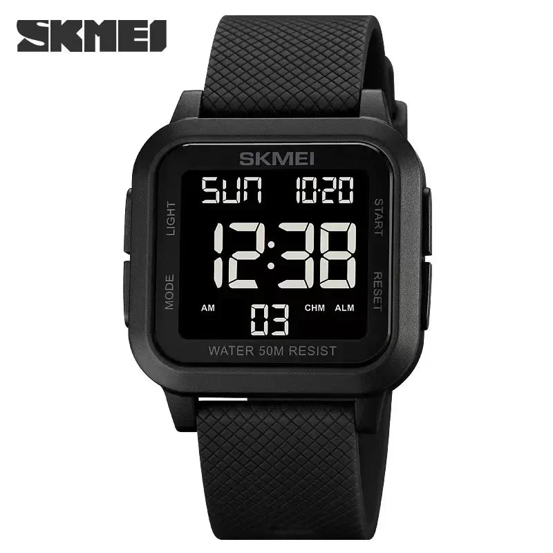 Reloj digital militar SKMEI 1894 para hombre, resistente al agua, reloj deportivo electrónico a prueba de golpes, con cuenta regresiva 1841 Montre Homme