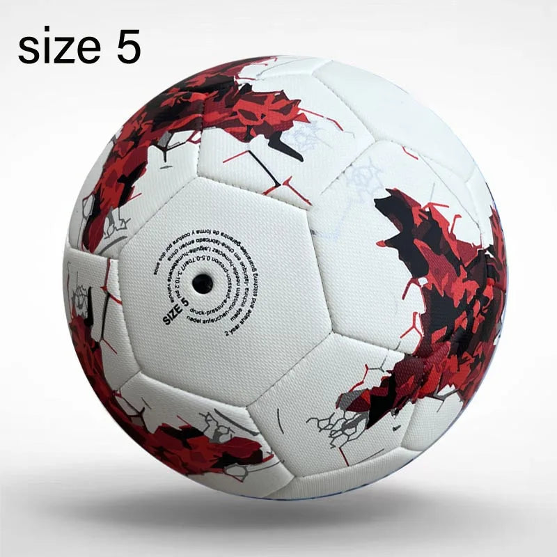 Pelotas De fútbol De alta calidad, tamaño oficial 4/5, Material De PU, equipo De portería sin costuras, juego De partido al aire libre, balón De entrenamiento De fútbol