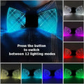 Pajarita LED Luminosa para Hombre, Pajarita Acrílica con Luz LED, Disfraz, Decoración Brillante para DJ, Baile, Regalo Novedoso para Fiestas