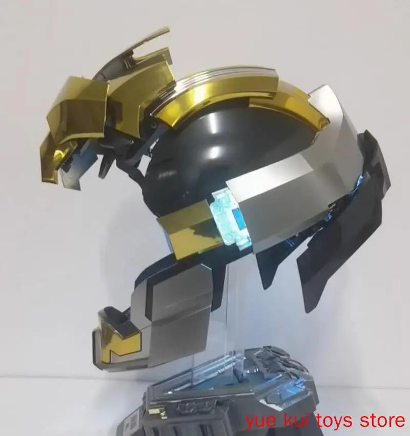 Casco de Iron Man Mk17 Mk5 Recién Mejorado, Control de Voz en Inglés por Jarvis, Apertura y Cierre, Adorno Coleccionable Rosa, Regalo de Cumpleaños