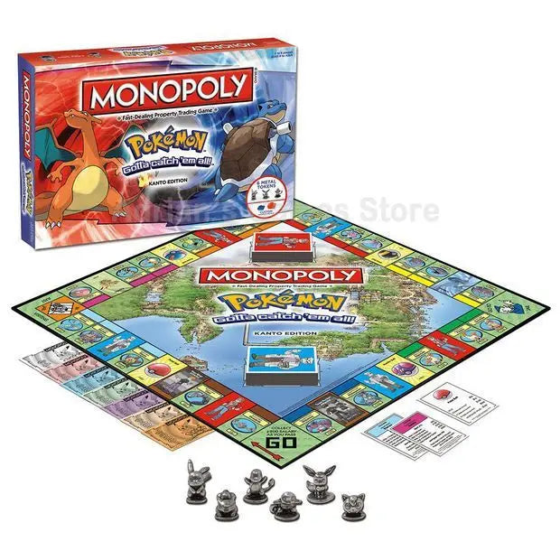 Nueva versión en inglés, juego de mesa, juego de batalla casual, Monopoly, bienes raíces, familiar, amigos, 2-6 personas, juego de escritorio, cumpleaños