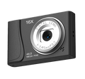Cámara Digital 4K de 24 Millones de Píxeles, Videocámara Infantil con Zoom 16x, Cámaras Compactas con Enfoque Automático para Niños, Adultos y Principiantes en Fotografía