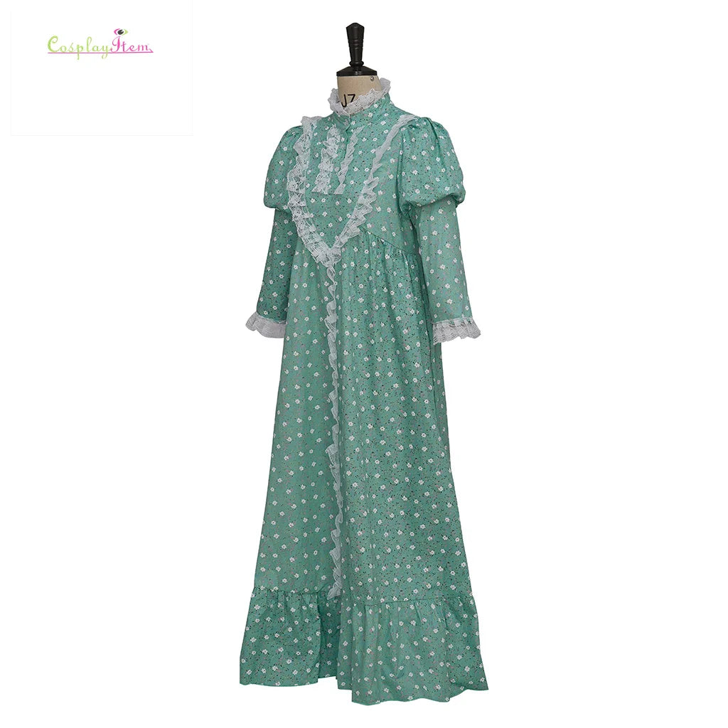 Disfraz de El Exorcista Regan para niñas, vestido Floral de terror, disfraz de Halloween, vestido Floral