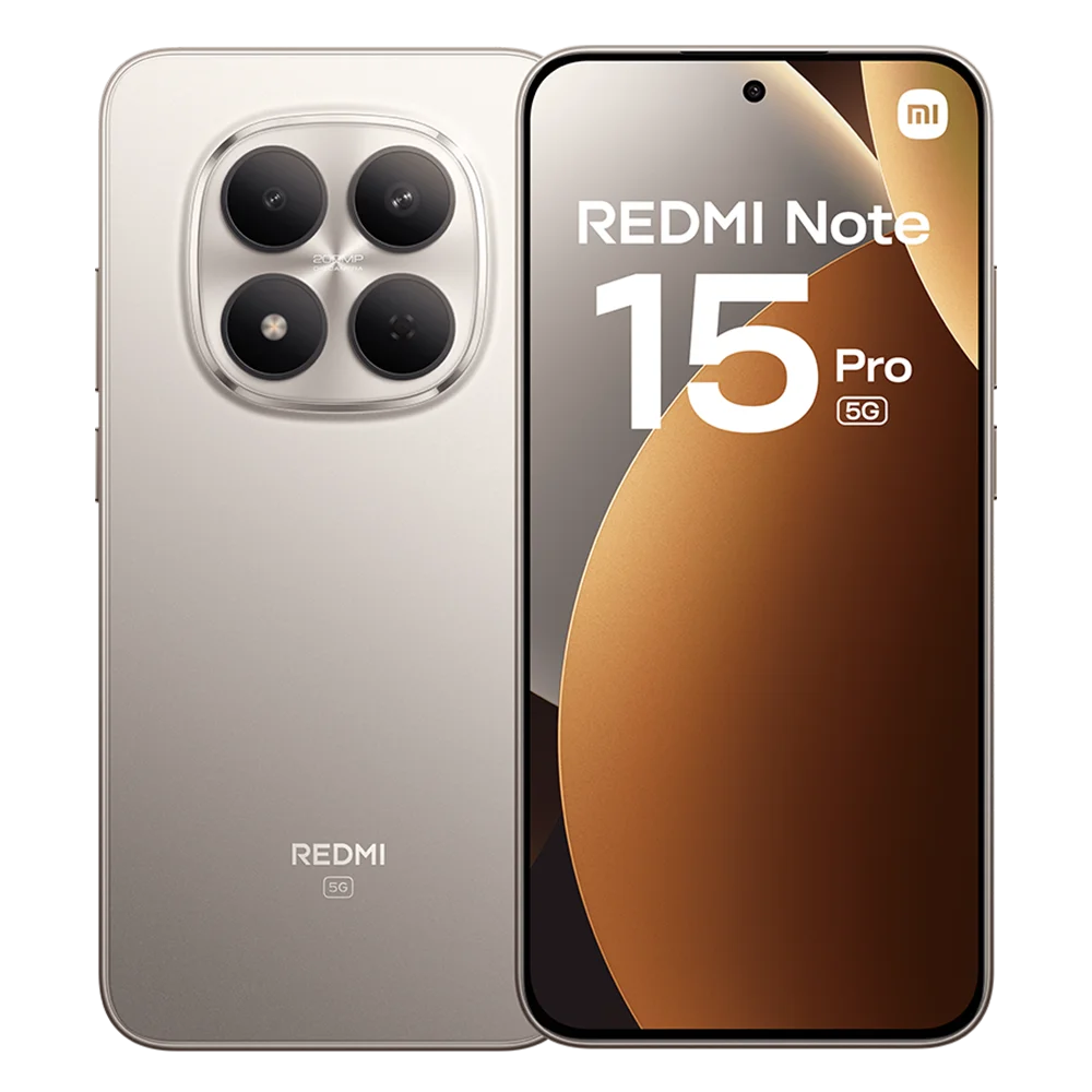 Xiaomi Redmi Note 15 Pro 5G Versión Global 256GB/512GB, pantalla AMOLED 6.83" 1.5K 120Hz, cámara de 200MP, MTK Dimensity 7400-Ultra, NFC, IP68, sin cargador