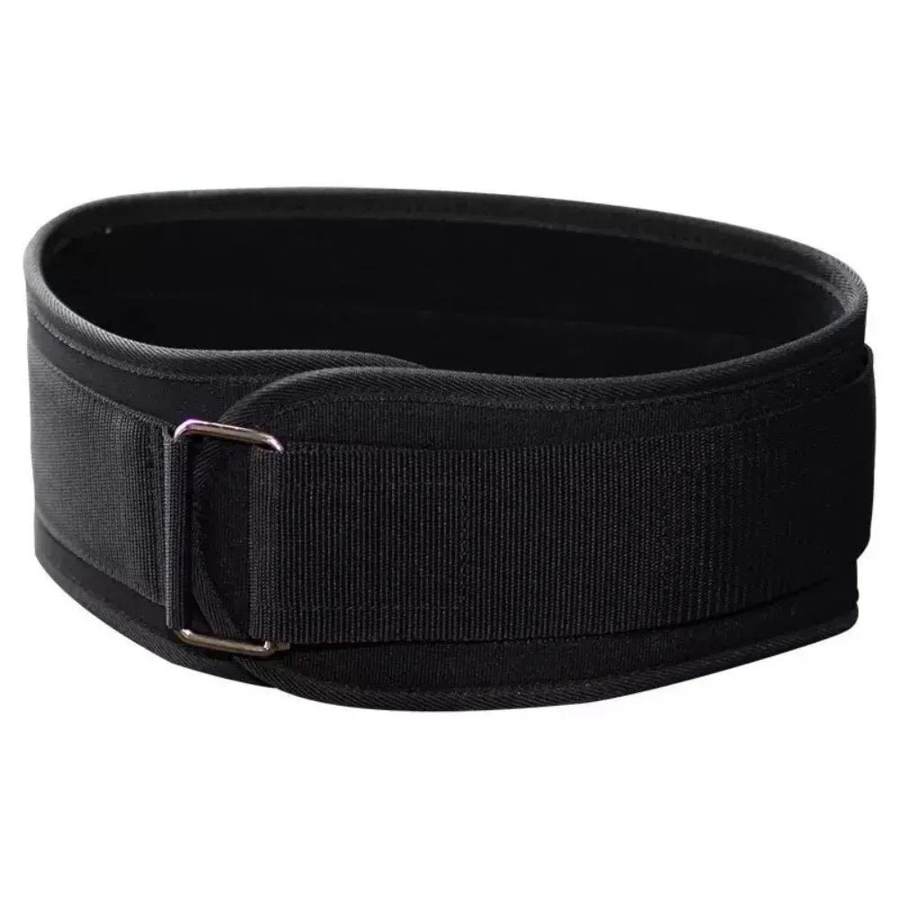 Cinturón de levantamiento de pesas, soporte lumbar mejorado unisex, adecuado para gimnasio, levantamiento de pesas, fitness, sentadillas, culturismo y entrenamiento