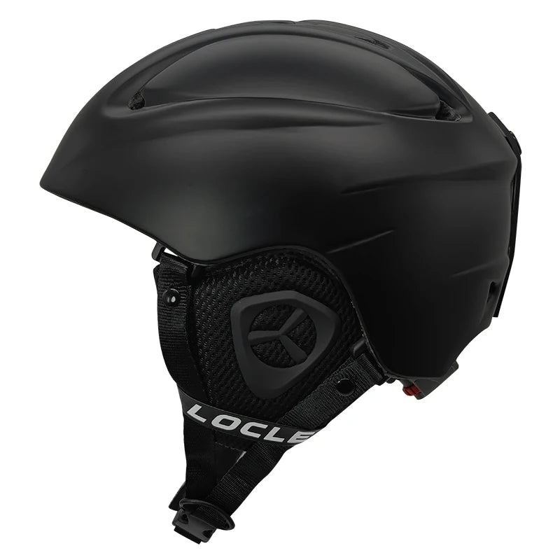 LOCLE-casco de esquí ultraligero para hombre, mujer y niño, casco para monopatín, motocicleta, moto de nieve, tamaño 52-64cm