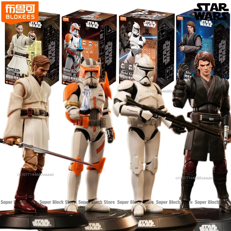 Nuevo Bloque de Construcción BLOKEES Marvel Star Wars The Black Series, Modelo de Juguete para Armar, Comandante Clon Cody y Stormtrooper Imperial