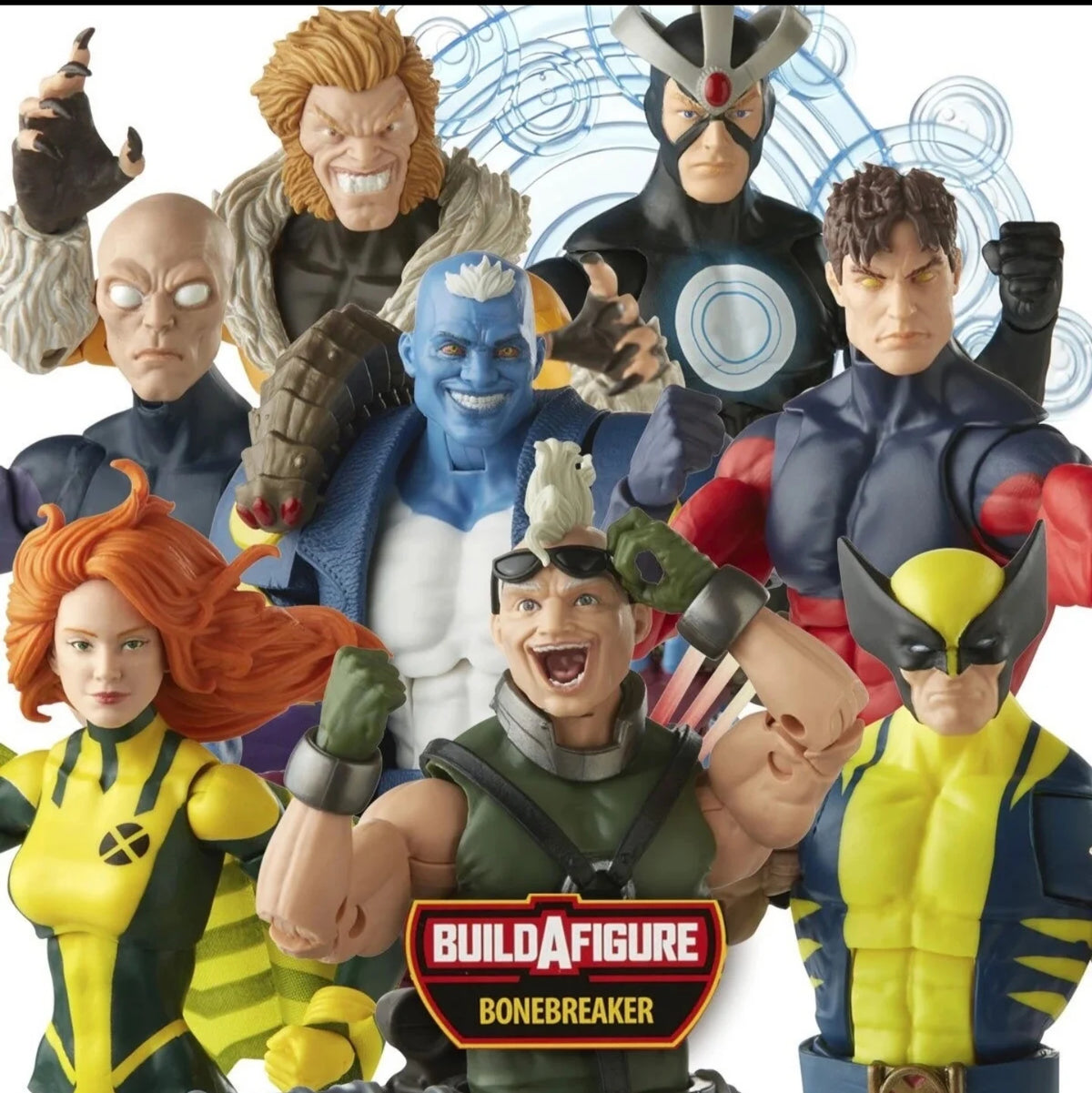 Figura de acción suelta de 6" de MLLegends: Siryn, Havok, Wolverine, Darwin, Maggott, Sabertooth, Vulcan, Bonebreaker, Wave