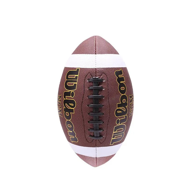 Balón de rugby de cuero sintético PU, antideslizante, para fútbol americano, talla 3/6/9, para niños, jóvenes y adultos, ideal para partidos, entrenamientos, deportes al aire libre y partidas recreativas.