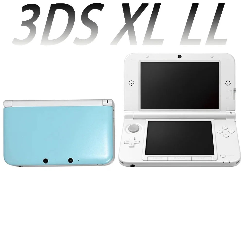 Consola de juegos original 3DS XL LL - Sin arañazos en la pantalla - Consola sin restricciones de región - Con lápiz táctil y cable de datos - 3DS XL / 3DS LL
