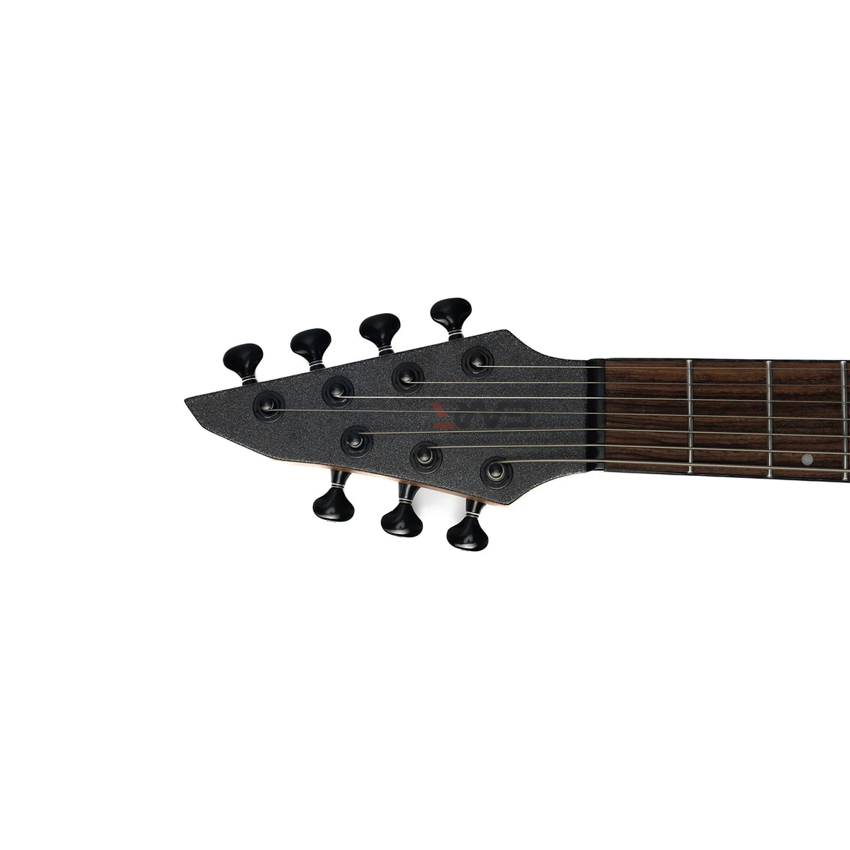 EART Guitar EXP-H7-SE, guitarra eléctrica de caoba asada de 7 cuerdas de 25,5 ", 5 piezas de arce asado + mástil Padauk, diapasón de palisandro de la India