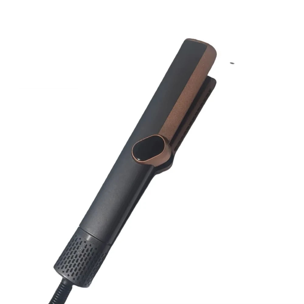 Plancha de pelo y secador profesional 2 en 1, plancha plana de calentamiento, soplador de flujo de aire recto de doble propósito
