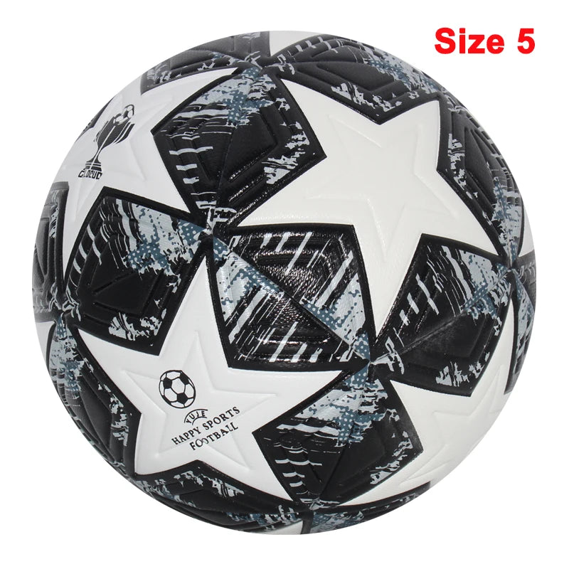 Balón de fútbol profesional para deportes al aire libre, pelotas para partidos, Material PU de alta calidad, entrenamiento, fútbol sin costuras, tamaño estándar 5, talla 4