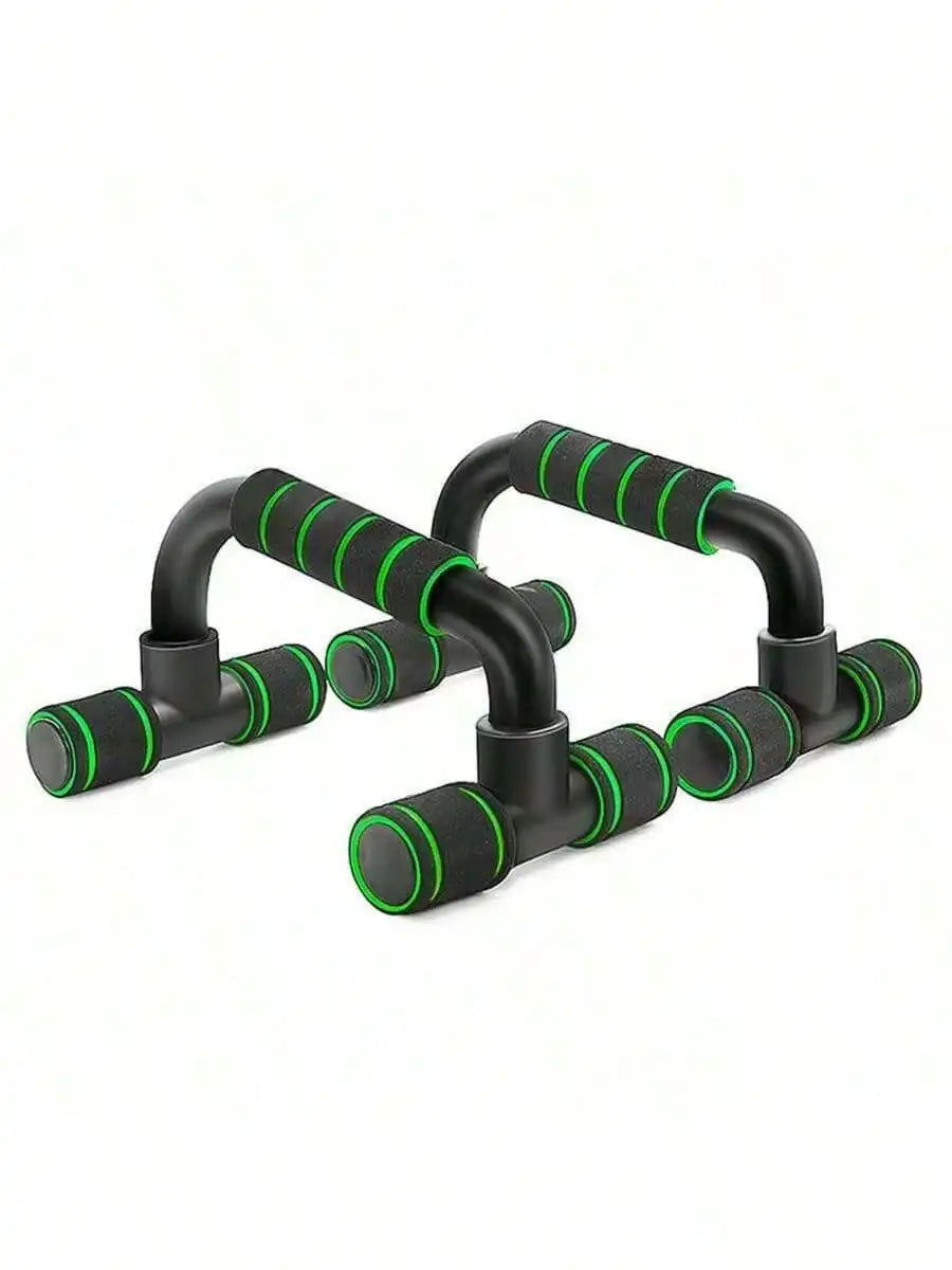 Set de Entrenamiento Portátil de 7 Piezas para el Hogar, Cuerda para Saltar, Agarrador de Mano, Barras para Flexiones, Rodillo Abdominal para Entrenamiento Muscular de Cuerpo Completo