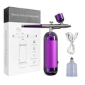 Aerógrafo para uñas con compresor, aerógrafo portátil para decoración de uñas, pintura, pasteles y manualidades. Kit de aerógrafo y compresor portátil para decoración de uñas.