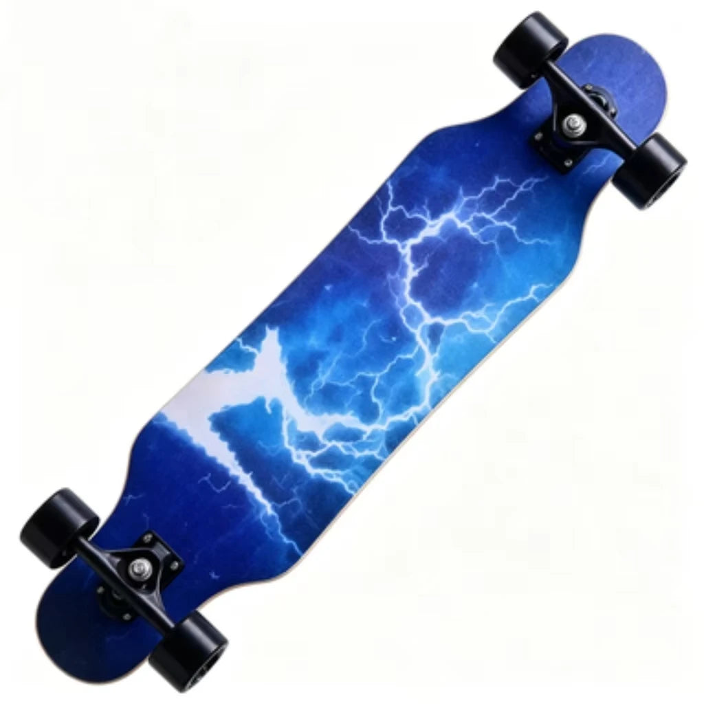 Patineta de 80 cm con cuatro ruedas, tabla de baile, para adultos, para calle, profesional, para principiantes, freestyle, patineta de doble kick.