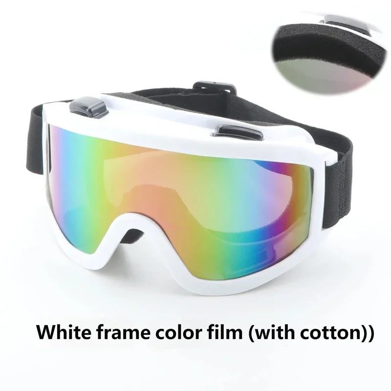 Gafas de Sol para Esquí de Invierno, Gafas de Nieve para Adultos, Gafas de Montaña con Amplio Campo de Visión, Antideslumbrantes, Gafas de Sol para Escalada, Gafas de Sol para Ciclismo de Invierno 2028
