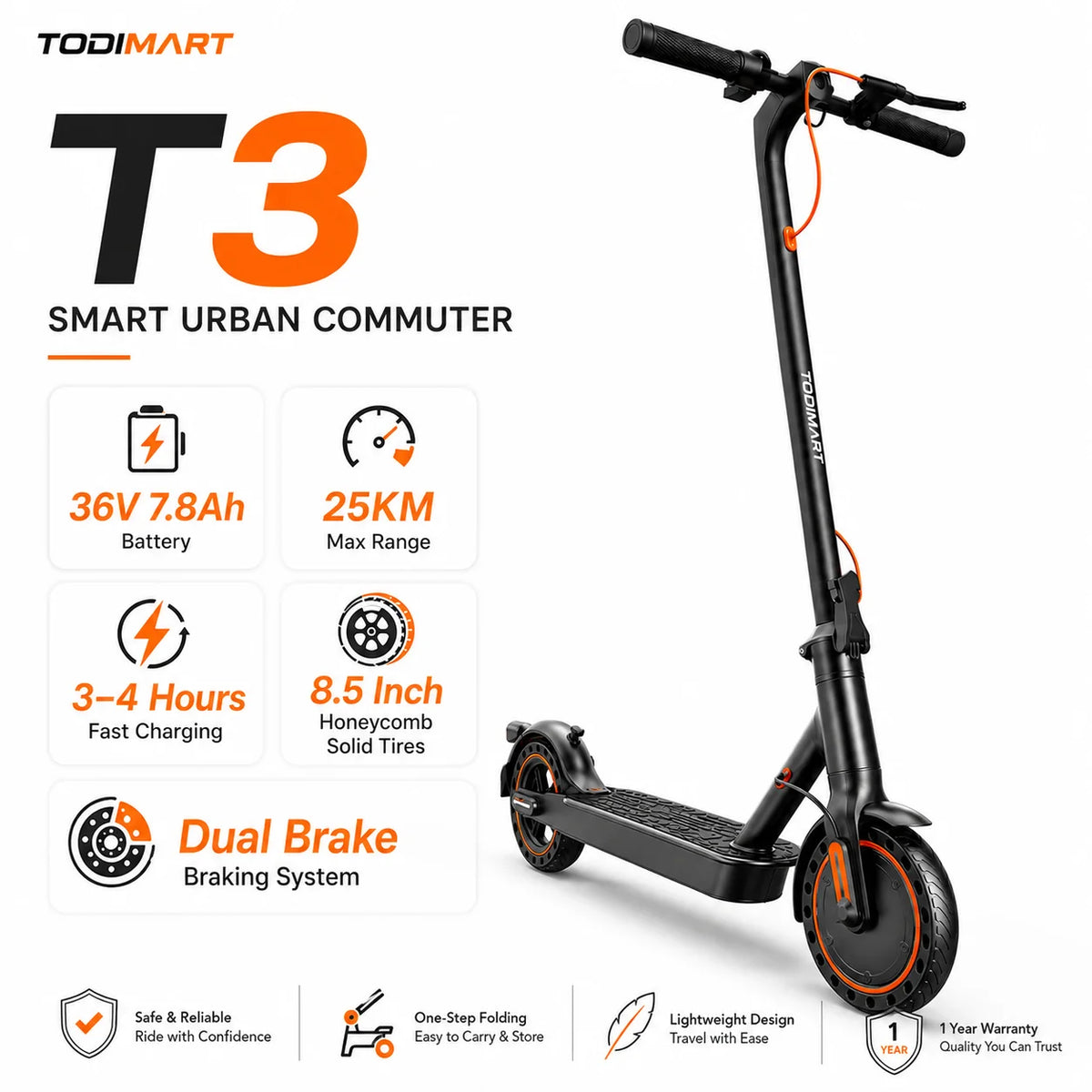 Bicicleta eléctrica plegable TODIMART JSL039K con neumáticos gruesos para adultos, batería de 48V 13Ah, neumáticos de 20x4.0, 7 velocidades, suspensión delantera y frenos de doble disco, bicicleta eléctrica para desplazamiento urbano y todo terreno