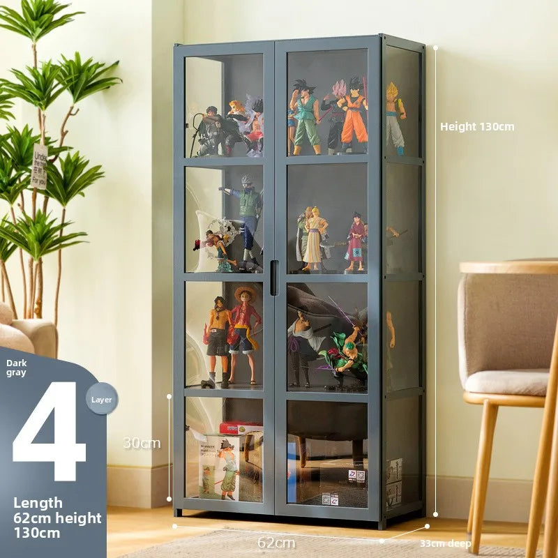 Vitrina para figuras, modelo de exhibición de Lego, vitrina de almacenamiento de juguetes, estante transparente de acrílico, estantería