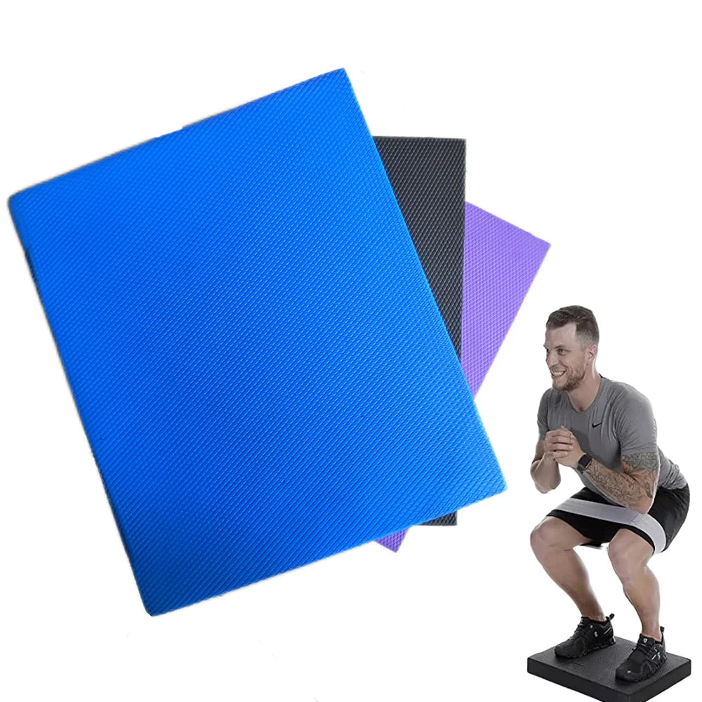 Almohadilla de equilibrio suave, estera de Yoga TPE, almohadilla de ejercicio de espuma, cojín de equilibrio grueso, tabla de equilibrio para Fitness, Yoga, Pilates, para fisioterapia