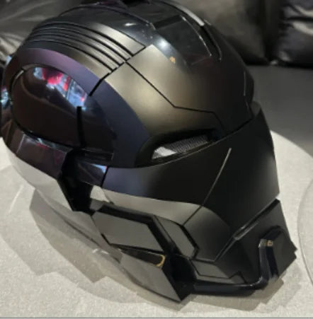 Casco de Iron Man Mark 17 con Control Remoto en Chino-Inglés, Máscara Mecánica con Activación por Voz de Jarvis para Coleccionistas