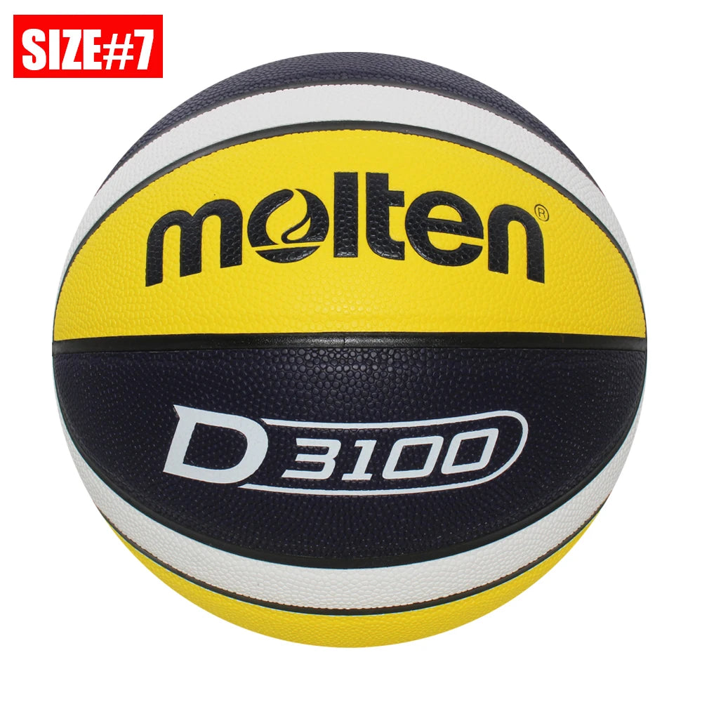 2025 nuevas pelotas de baloncesto fundidas tamaño oficial 7/6/5 PU resistente al desgaste juego de entrenamiento de baloncesto interior al aire libre hombres baloncesto