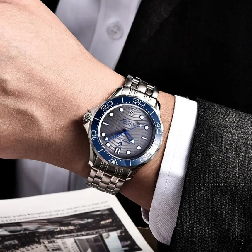 Reloj automático Pagani Design PD1685 de acero inoxidable