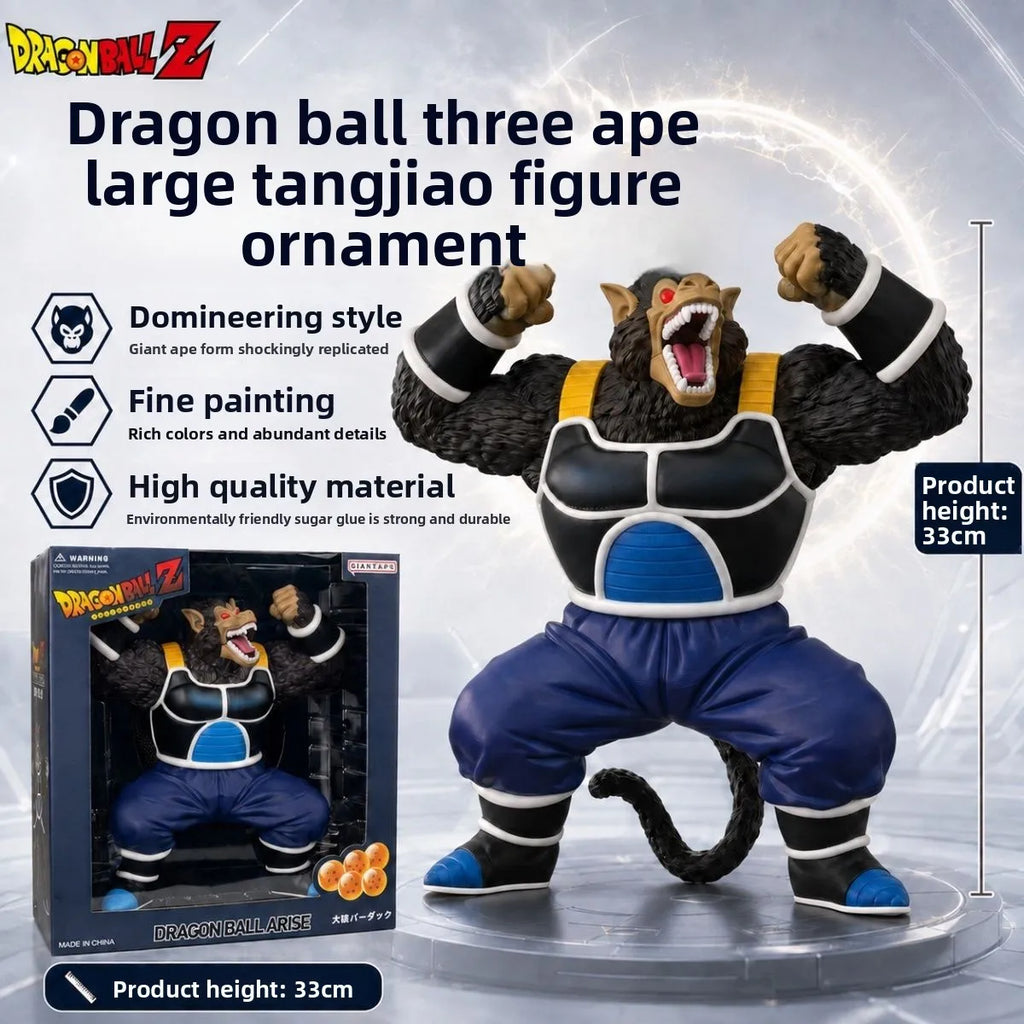 Figura de anime de Dragon Ball Z, Burdock Toteppo, 33 cm, figura de acción de PVC, colección, adorno, modelo, juguete, regalo para festivales.
