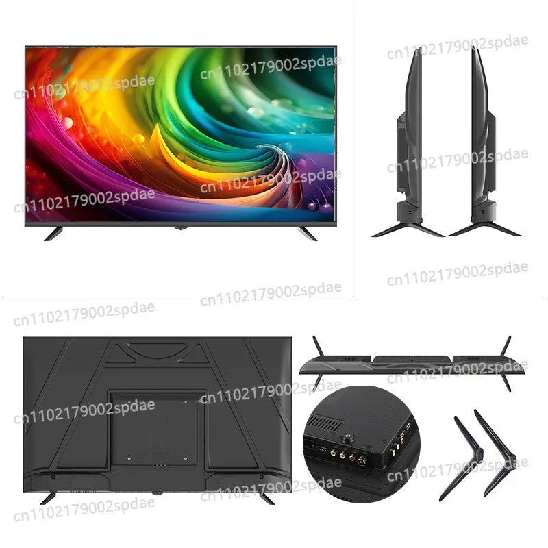 Televisor inteligente de alta definición para el hogar, pantalla HDR10 estable de 32 pulgadas, función de conexión inalámbrica múltiple