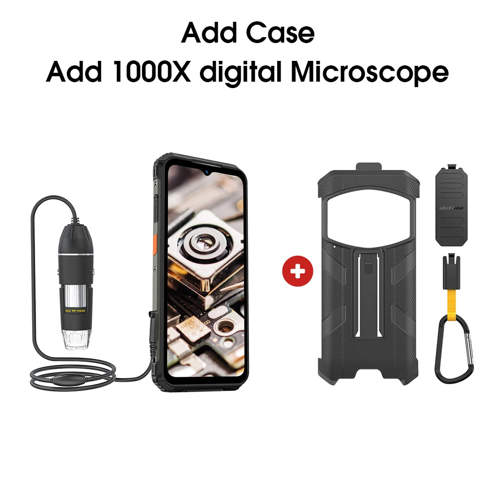 Teléfono resistente Ulefone Armor 21, 16 GB de RAM, 256 GB de ROM, smartphone Android, teléfono móvil G99, 64 MP, 9600 mAh, versión global 4G