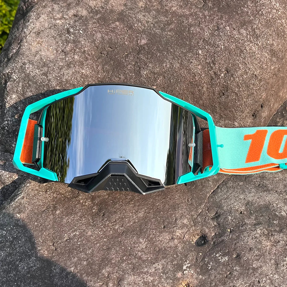 Gafas de Motociclismo Todoterreno, Antipolvo, Antiviento, Gafas Deportivas para MX, ATV, Ciclismo, Esquí, Snowboard, Protección