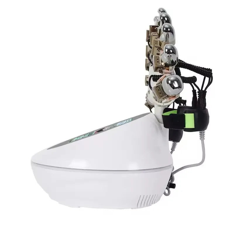 Máquina de Radiofrecuencia y Microcorriente EMS para Reafirmar la Piel, Masajeador Facial y Corporal con Diamantes Gravitacionales, Equipo Multifuncional de Cuidado de Belleza