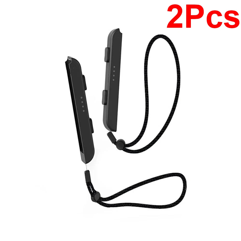 1 par de correas de muñeca para Nintendo Switch OLED Joycon, piezas de repuesto, accesorios para controlador de juego, correa de muñeca, accesorios de cordón