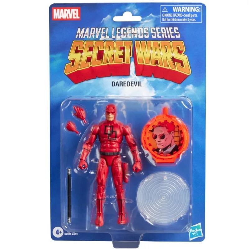 Hasbro Marvel Legends Series Secret Wars Spider-Man Alien Costume Falcon Daredevil Constrictor Absorbing Man Tarjeta coleccionable