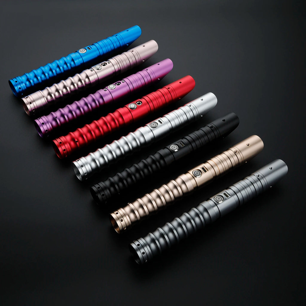 DamienSaber Heavy Dueling Lightsaber Xeno3.0 Bluetooth Light Saber Sensitive Smooth Swing with Infinite Color Changing 34 Fonts