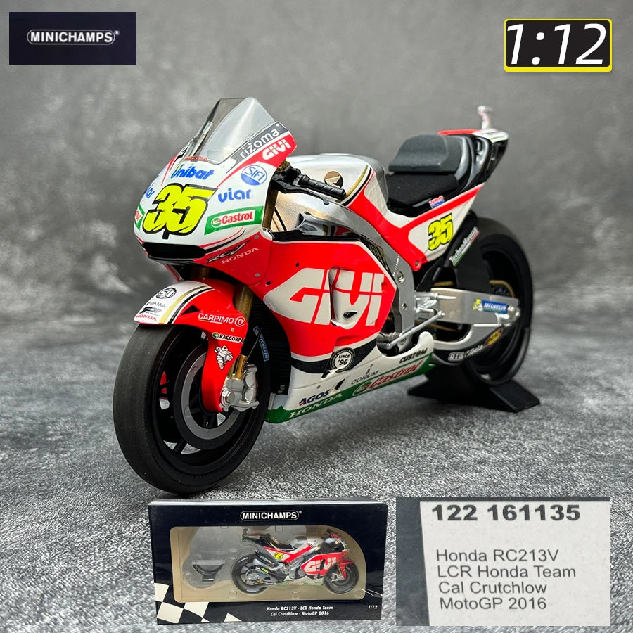 Minichamps 1/12  New FOR YZR-M1  RC213V  GP11 Metal motorcycle model static display collection holiday gifts