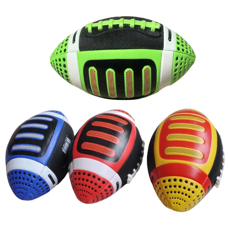 Pelota de Rugby de fútbol americano para niños, bolas de entrenamiento para estudiantes, PU, n. ° 3