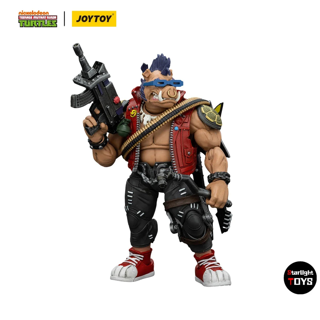 JOYTOY TMNT Rocksteady Beebop 1/18 Action Figure Model Toys